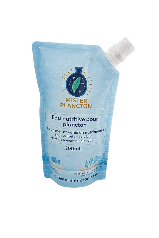 🌊 Eau nutritive pour plancton (200mL)